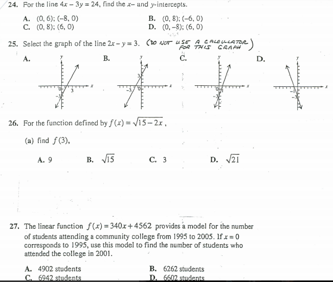 solved-for-the-line-4x-3y-24-find-the-x-and-chegg