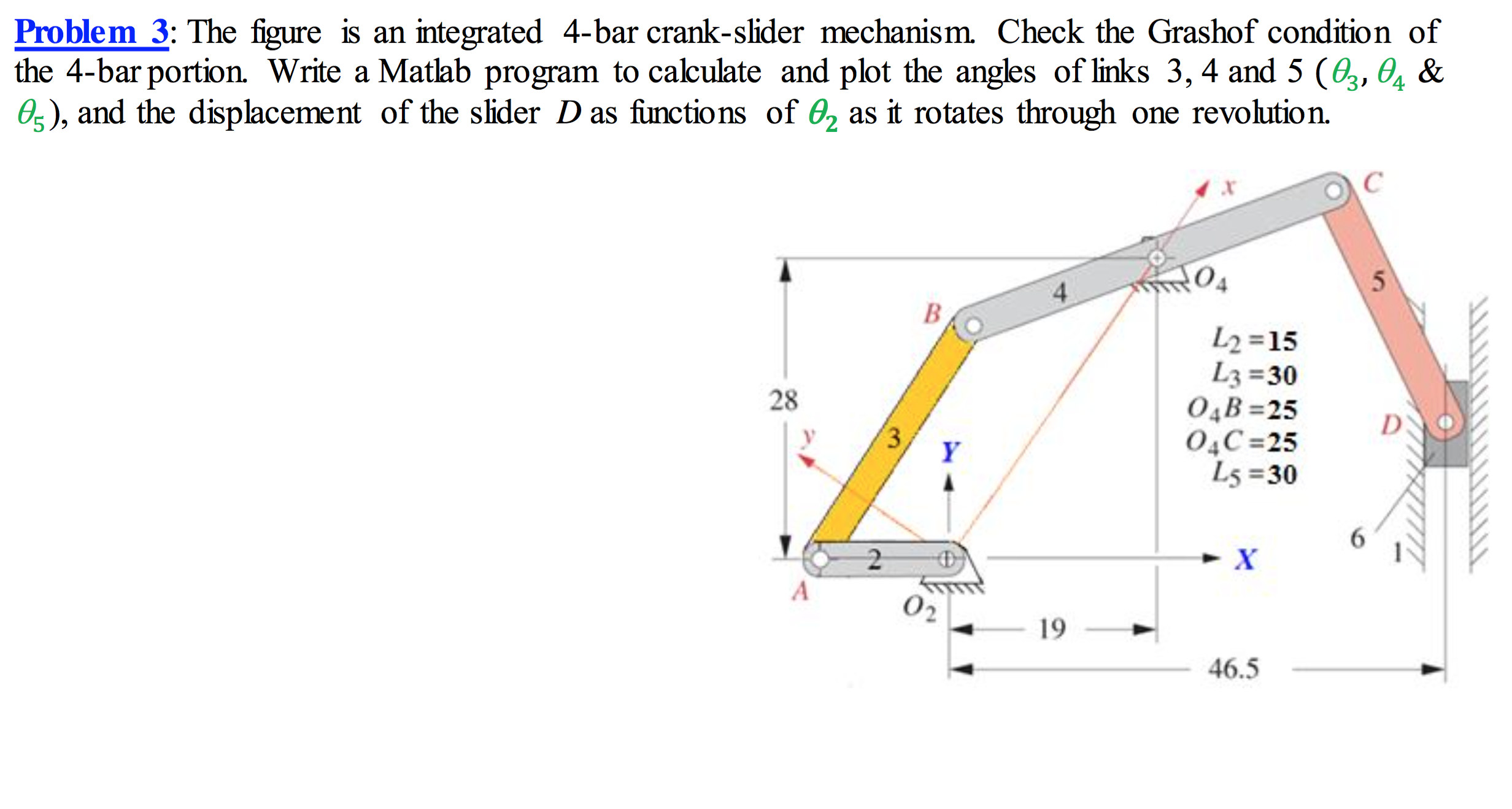 The figure is an integrated 4bar crankslider