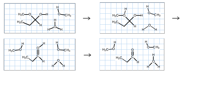 Solved Draw the mechanism arrows for the acid catalyzed | Chegg.com