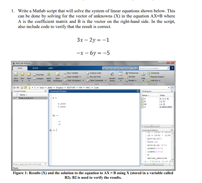 one equation two unknowns matlab torrent