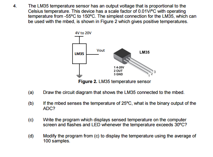 Lm35 Temperature Sensor Working Principle