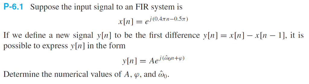 Solved Suppose The Input Signal To An Fir System Is X N Chegg Solved Suppose The Input Signal To An Fir System Is X N Chegg