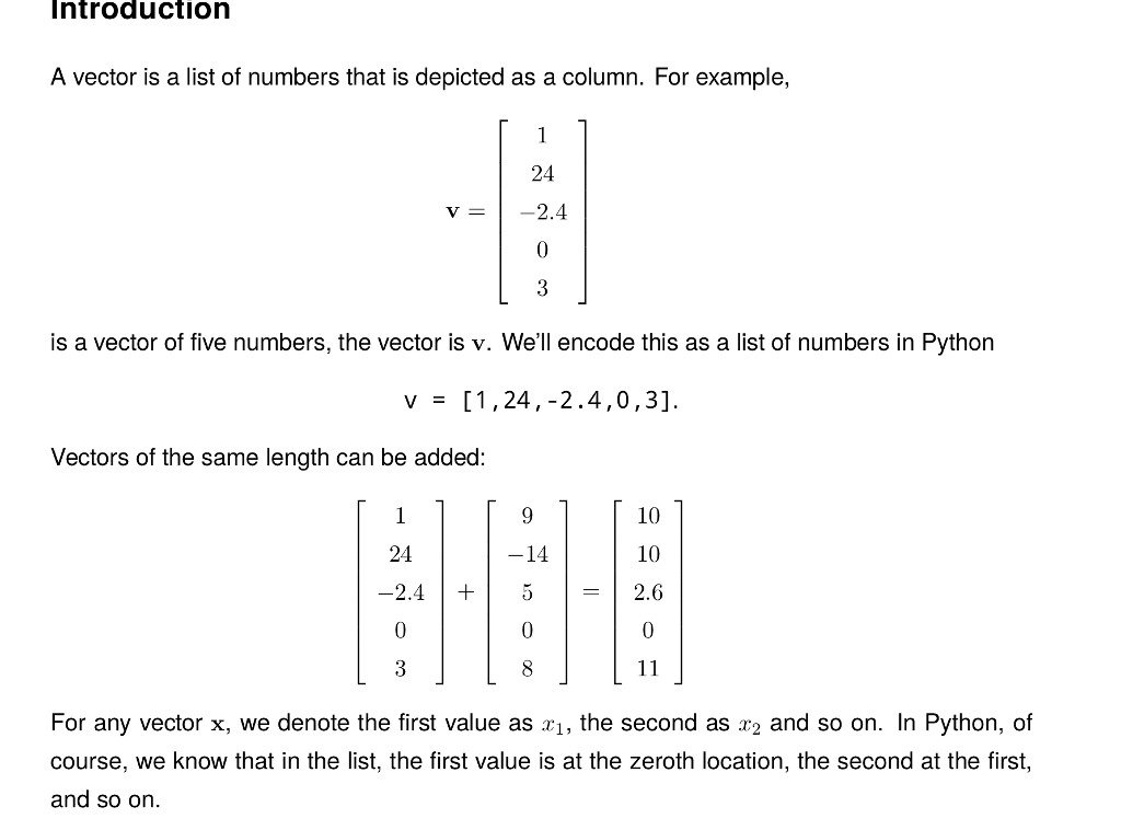 solved-introduction-a-vector-is-a-list-of-numbers-that-is-chegg