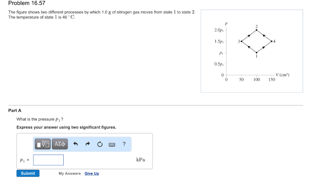 Solved Problem 16.57 The figure shows two different | Chegg.com