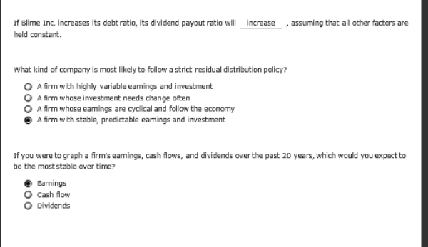 Solved What kind of company is most likely to follow a | Chegg.com