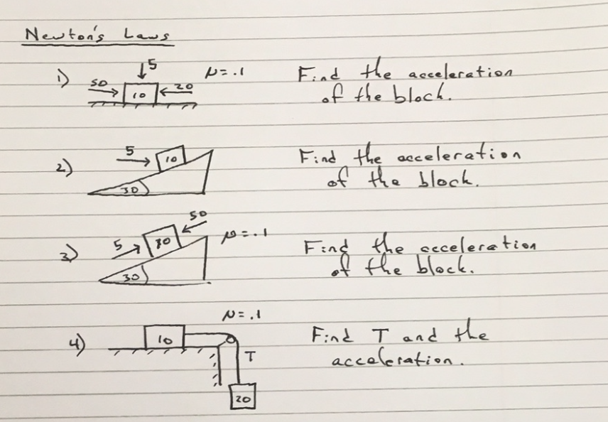 Solved Find The Acceleration Of The Block Find The Chegg Solved Find The Acceleration Of The Block Find The Chegg