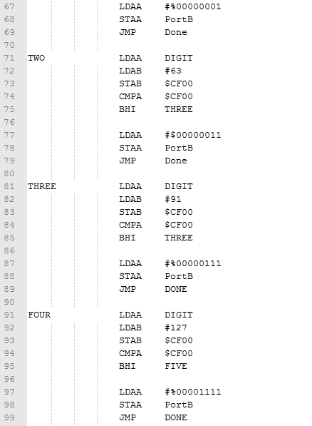 With The 68hc11 Microncontroller Using The Assembly Chegg With The 68hc11 Microncontroller Using The Assembly Chegg