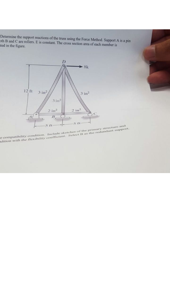 Solved Determine The Support Reactions Of The Truss Using | Chegg.com