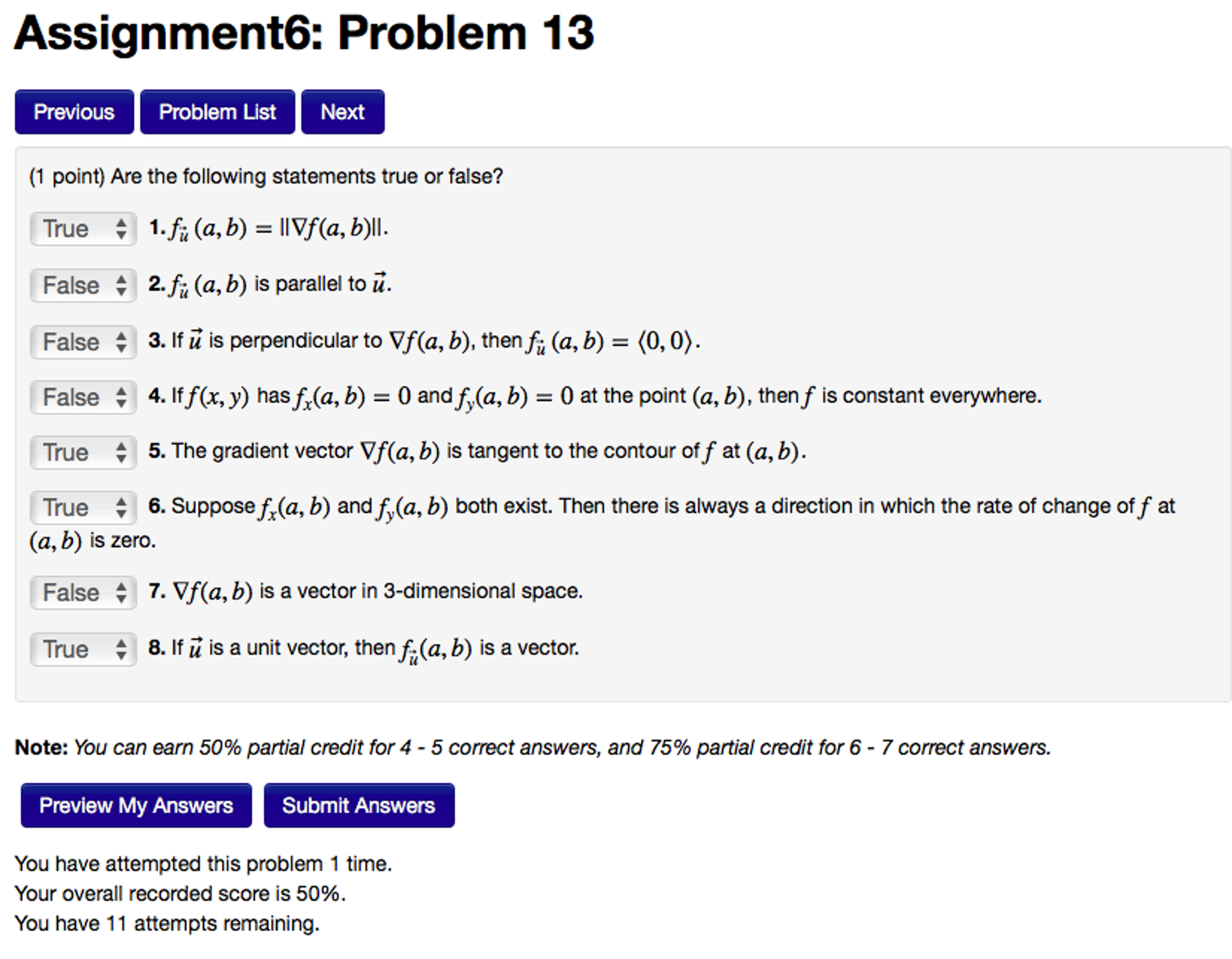 Solved Are The Following Statements True Or False? F Vector | Chegg.com