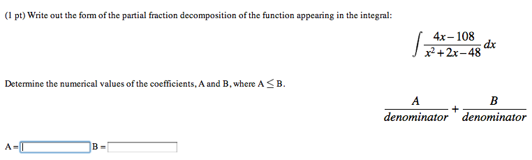 decompose into partial fractions calculator decompose into partial fractions calculator