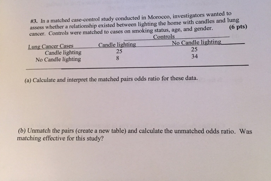 solved-in-a-matched-case-control-study-conducted-in-morocco-chegg