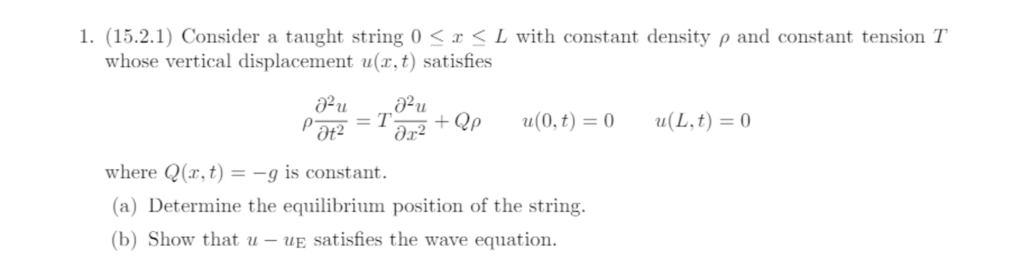 Consider a taught string 0 lessthanorequalto x | Chegg.com