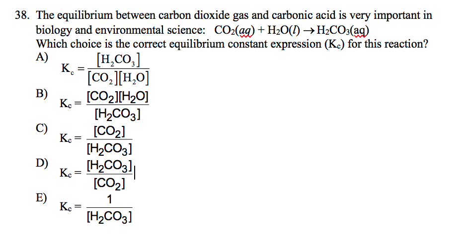 carbonic acid carbon dioxide formula