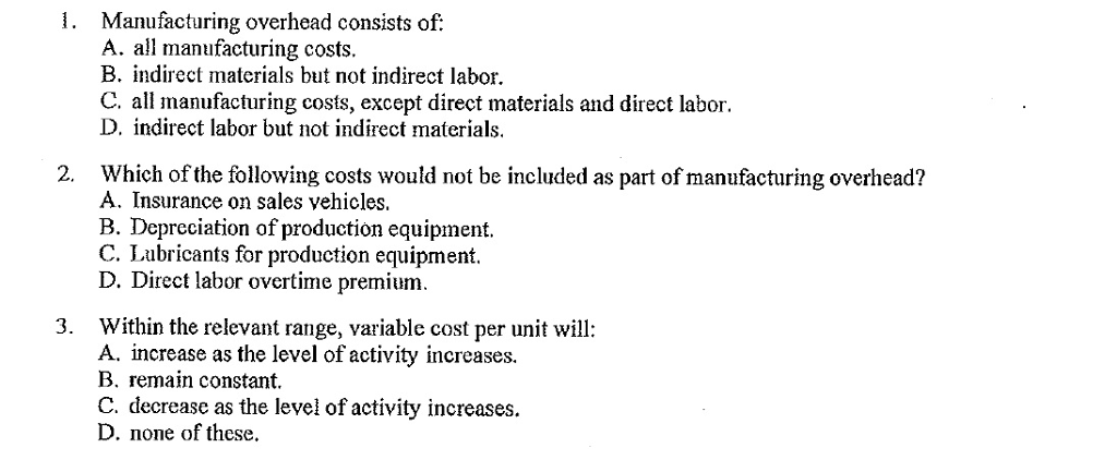 solved-manufacturing-overhead-consists-of-a-all-chegg