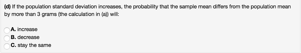 Solved Suppose That For The Population Of Canada The Average | Chegg.com