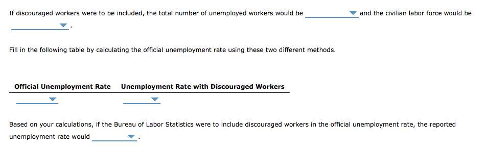 Solved 8. Discouraged Workers Which Of The Following | Chegg.com