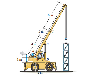 Solved The Assembly Has A Mass Of 7 Mg And Is Hoisted Using | Chegg.com