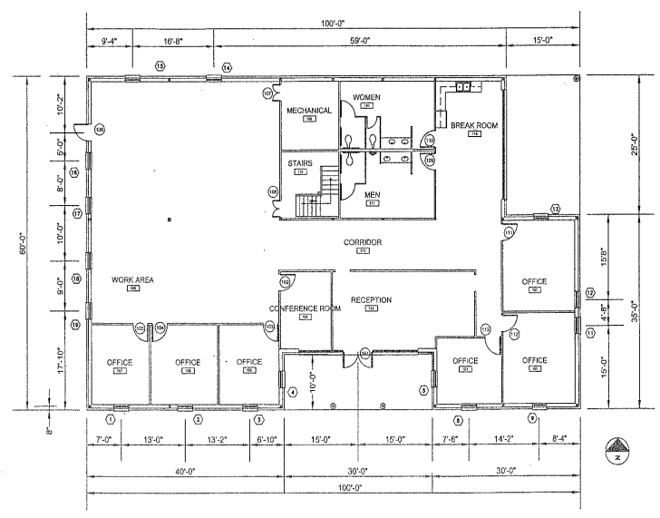 Solved Using the set of drawings given separately, show your | Chegg.com