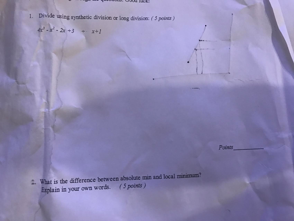 Solved Divide Using Synthetic Division Or Long Division Chegg Solved Divide Using Synthetic Division Or Long Division Chegg