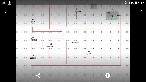 astable multivibrator using 555 timer lab experiment