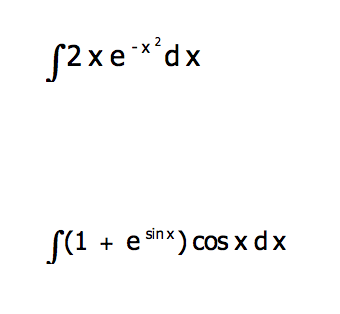 integral of cos 2x e sin2x dx